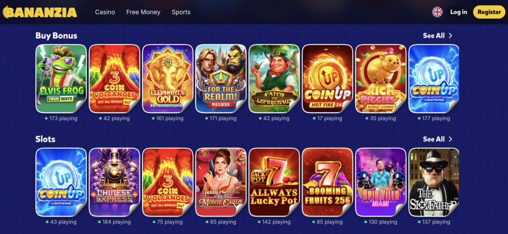 Bonus Buy Slots available at credit card casinos