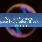 Women Pioneers in Space Exploration: Breaking Barriers